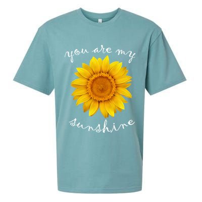 You Are My Sunshine Sunflower Sueded Cloud Jersey T-Shirt