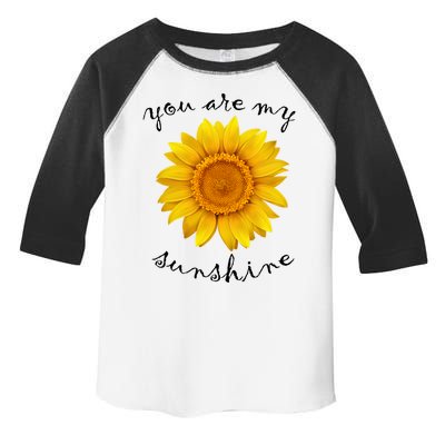 You Are My Sunshine Sunflower Toddler Fine Jersey T-Shirt