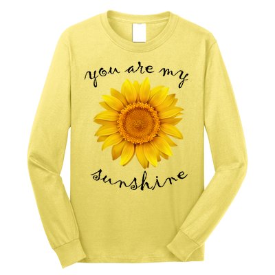 You Are My Sunshine Sunflower Long Sleeve Shirt