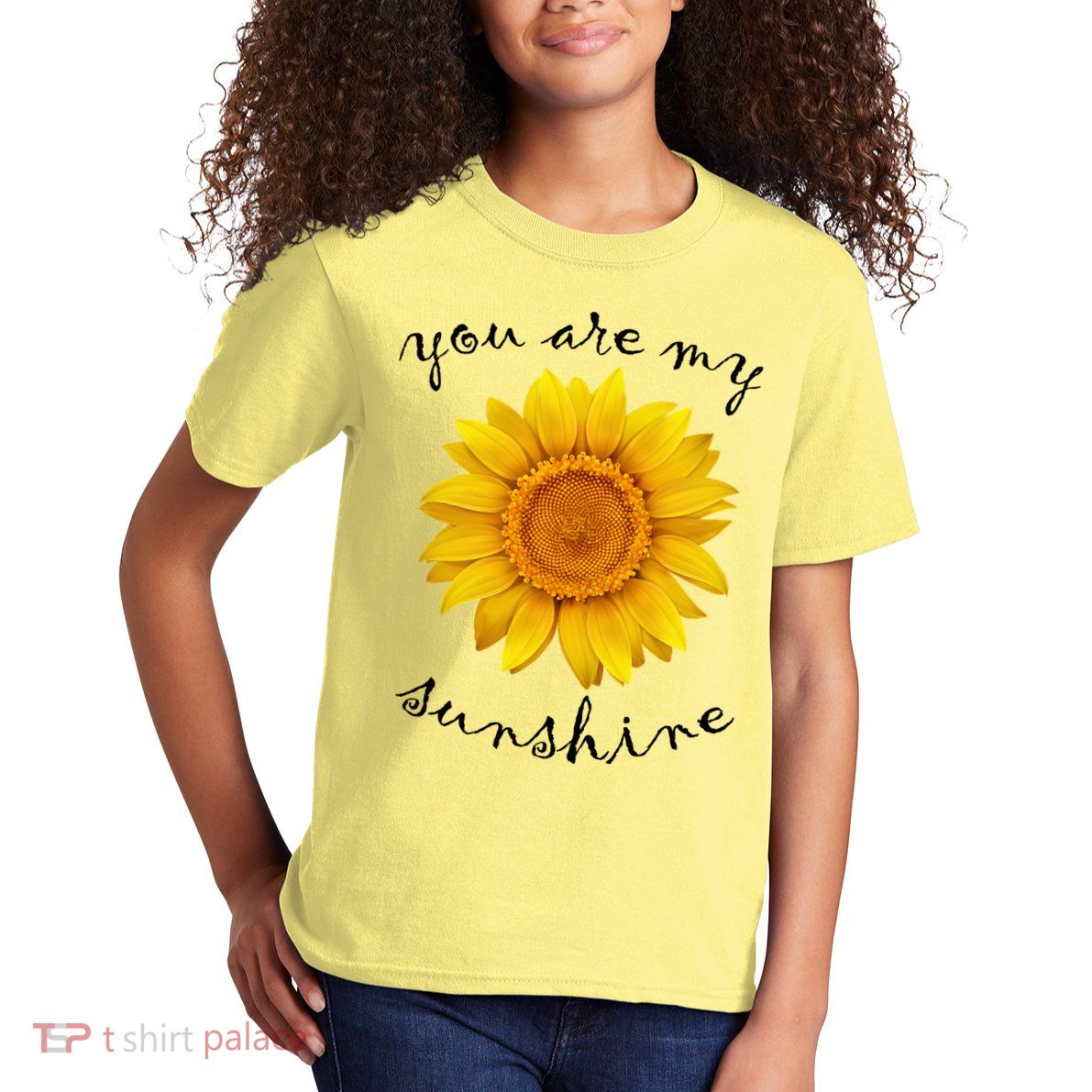 You Are My Sunshine Sunflower Kids T-Shirt