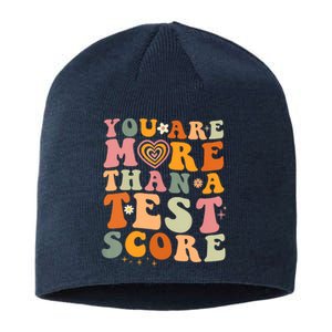 You Are More Than A Test Score Teacher Testing Test Day Sustainable Beanie