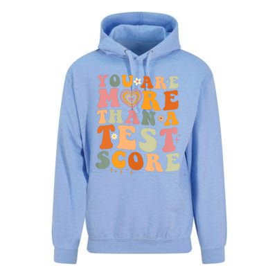 You Are More Than A Test Score Teacher Testing Test Day Unisex Surf Hoodie