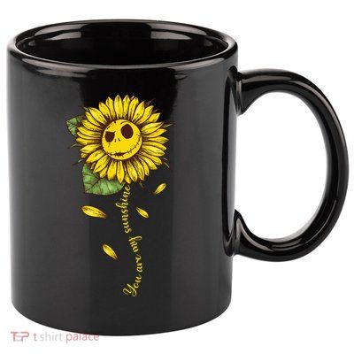 You Are My Sunshine Sunflowers 11oz C Handle Ceramic Mug