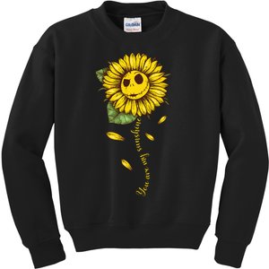 You Are My Sunshine Sunflowers Kids Sweatshirt