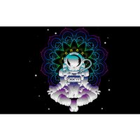 Yoga Astronaut Mandala Zen Meditation Lotus Pose Bumper Sticker