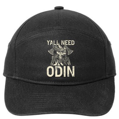 Y All Need Odin Viking 7-Panel Snapback Hat