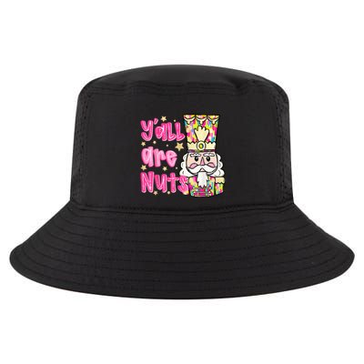Yall Are Nuts Merry Christmas Nutcracker Lover Cool Comfort Performance Bucket Hat