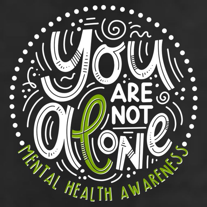 You Are Not Alone Mental Health Awareness Cool Comfort Performance Bucket Hat