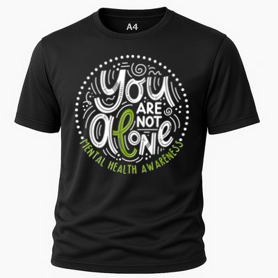 You Are Not Alone Mental Health Awareness Performance Shirt