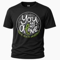 You Are Not Alone Mental Health Awareness Cooling Performance Crew T-Shirt