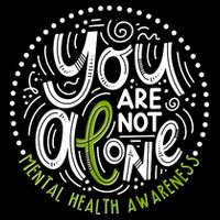 You Are Not Alone Mental Health Awareness Impact Tech Backpack