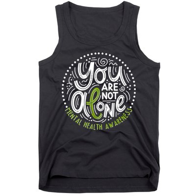 You Are Not Alone Mental Health Awareness Tank Top