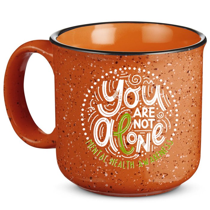 You Are Not Alone Mental Health Awareness 15oz Campfire Ceramic Mug