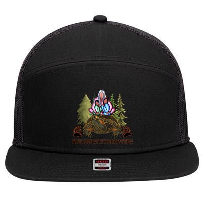You Are Not Forgotten Every Child Matters Awareness For Indigenous 7 Panel Mesh Trucker Snapback Hat