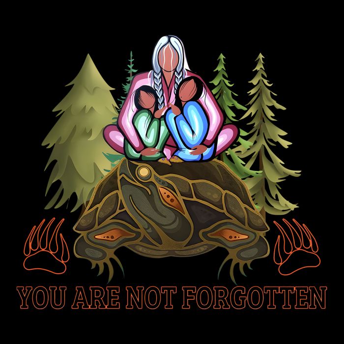 You Are Not Forgotten Every Child Matters Awareness For Indigenous 16 in Basic Backpack