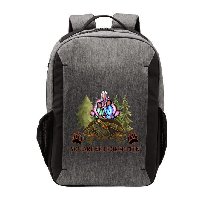 You Are Not Forgotten Every Child Matters Awareness For Indigenous Vector Backpack
