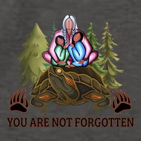 You Are Not Forgotten Every Child Matters Awareness For Indigenous Vector Backpack