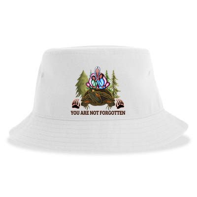 You Are Not Forgotten Every Child Matters Awareness For Indigenous Sustainable Bucket Hat