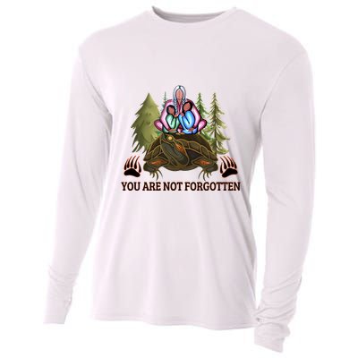 You Are Not Forgotten Every Child Matters Awareness For Indigenous Cooling Performance Long Sleeve Crew