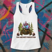 You Are Not Forgotten Every Child Matters Awareness For Indigenous Womens Tank Top