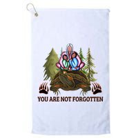 You Are Not Forgotten Every Child Matters Awareness For Indigenous Golf Towel