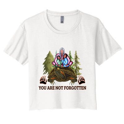 You Are Not Forgotten Every Child Matters Awareness For Indigenous Crop Top