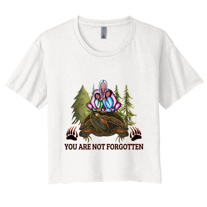 You Are Not Forgotten Every Child Matters Awareness For Indigenous Crop Top