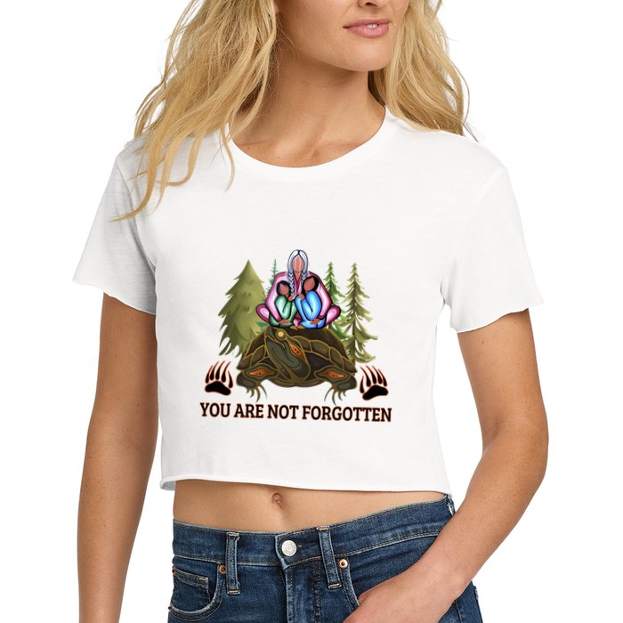 You Are Not Forgotten Every Child Matters Awareness For Indigenous Crop Top