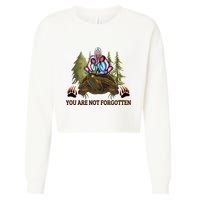 You Are Not Forgotten Every Child Matters Awareness For Indigenous Cropped Pullover Crew