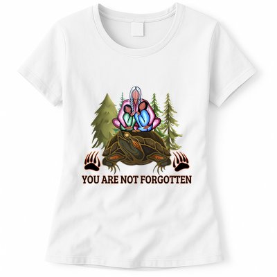 You Are Not Forgotten Every Child Matters Awareness For Indigenous Womens T-Shirt