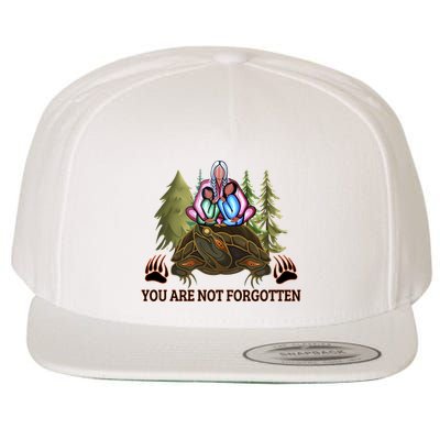 You Are Not Forgotten Every Child Matters Awareness For Indigenous Wool Snapback Cap