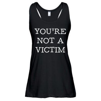You Are Not A Victim Ladies Essential Flowy Tank
