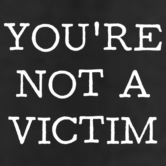 You Are Not A Victim Golf Towel