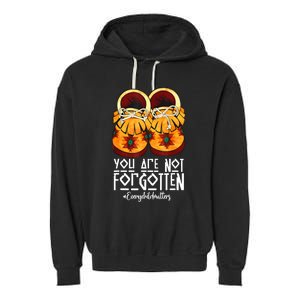 You Are Not Forgotten Native American Garment-Dyed Fleece Hoodie