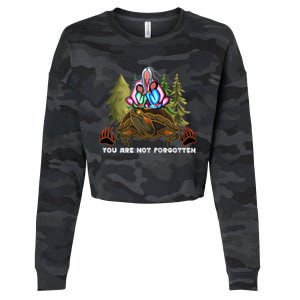 You Are Not Forgotten I Native American Mmiw Awareness Cropped Pullover Crew