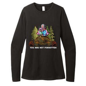 You Are Not Forgotten I Native American Mmiw Awareness Womens CVC Long Sleeve Shirt