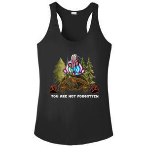 You Are Not Forgotten I Native American Mmiw Awareness Ladies PosiCharge Competitor Racerback Tank