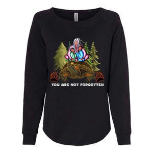 You Are Not Forgotten I Native American Mmiw Awareness Womens California Wash Sweatshirt