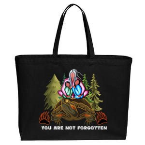 You Are Not Forgotten I Native American Mmiw Awareness Cotton Canvas Jumbo Tote