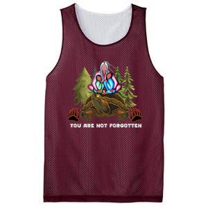 You Are Not Forgotten I Native American Mmiw Awareness Mesh Reversible Basketball Jersey Tank