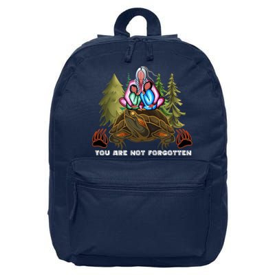 You Are Not Forgotten I Native American Mmiw Awareness 16 in Basic Backpack