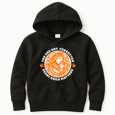 You Are Not Forgotten Every Child Matters Wear Orange National Indigenous People Kids Hoodie