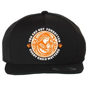 You Are Not Forgotten Every Child Matters Wear Orange National Indigenous People Wool Snapback Cap