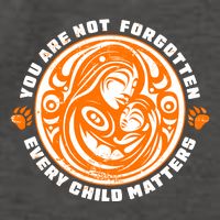 You Are Not Forgotten Every Child Matters Wear Orange National Indigenous People Vector Backpack