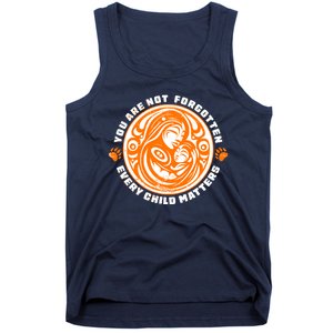 You Are Not Forgotten Every Child Matters Wear Orange National Indigenous People Tank Top