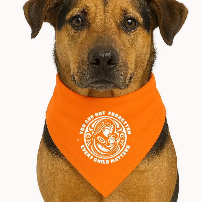 You Are Not Forgotten Every Child Matters Wear Orange National Indigenous People USA-Made Doggie Bandana