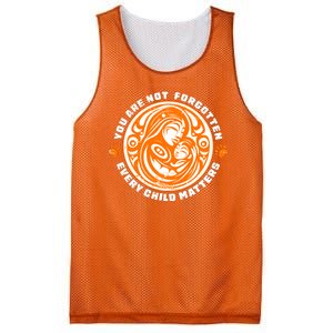 You Are Not Forgotten Every Child Matters Wear Orange National Indigenous People Mesh Reversible Basketball Jersey Tank