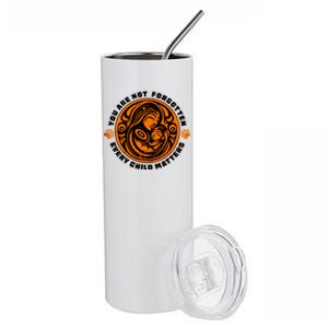 You Are Not Forgotten Every Child Matters Wear Orange National Indigenous People Stainless Steel Tumbler