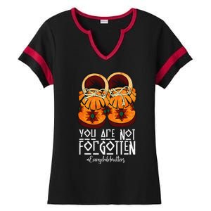 You Are Not Forgotten Native American Gift Ladies Halftime Notch Neck Tee