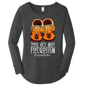 You Are Not Forgotten Native American Gift Women's Perfect Tri Tunic Long Sleeve Shirt